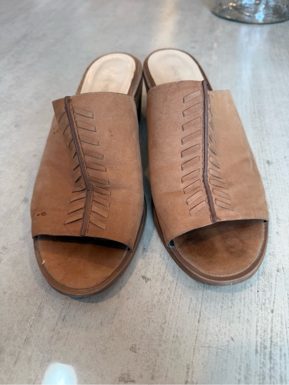 Nine West Women’s Shoe. Size 10m. Rahima Style. Leather Upper Material.